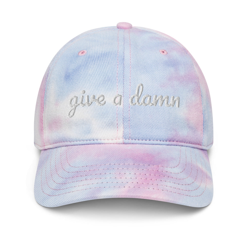 Give A Damn - Tie dye hat