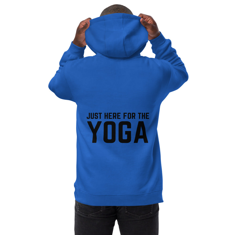 Just here for the YOGA - Unisex fashion hoodie
